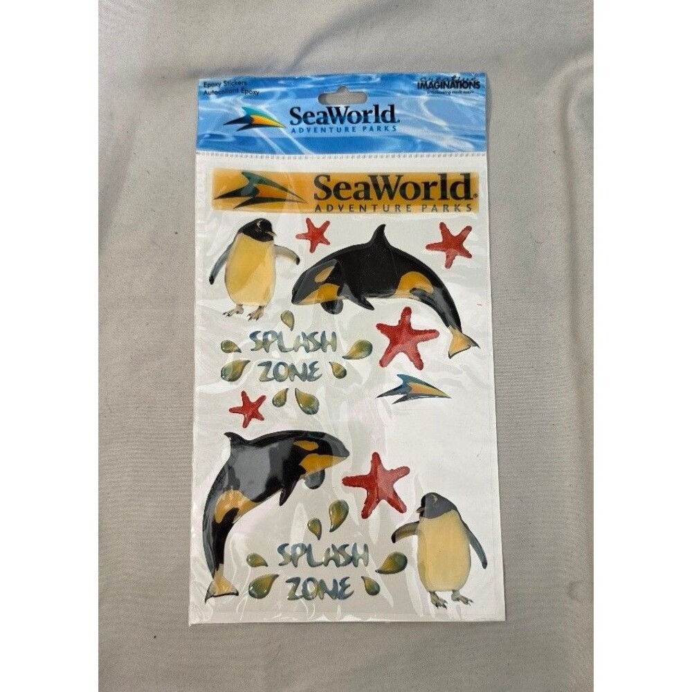 Creative Imaginations Epoxy Stickers Multi-Color/Epoxy SeaWorld
